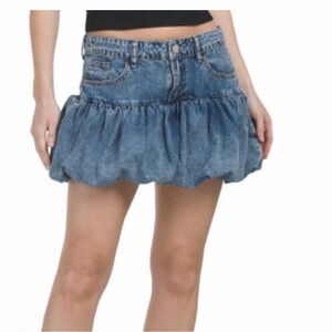 Blank NYC  Denim Blue Women's Skirt 29